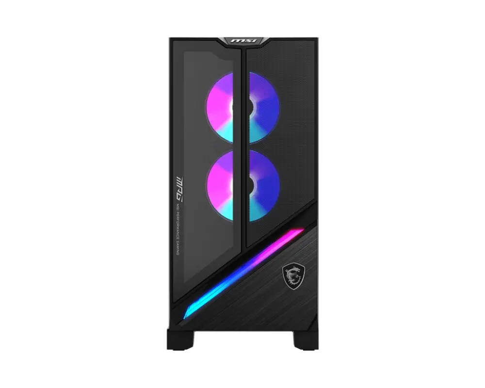 Настолен компютър, MSI MPG Infinite X3 AI 2NVR7-655EU, Core Ultra 7 265KF(30M Cache, up to 5.50 GHz), GeForce RTX 5070 Ti 16G VENTUS 3X GDDR7, Z890, Liquid(360mm), 32GB(2x16GB 5600Mhz), 1TB M2, 850W 80 Plus Gold PSU, Ambient Link, Mystic Light, Win11Home, 40 Liter, 13.88kg - image 2