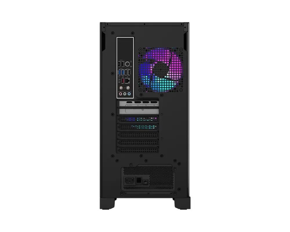 Настолен компютър, MSI MPG Infinite X3 AI 2NVR7-655EU, Core Ultra 7 265KF(30M Cache, up to 5.50 GHz), GeForce RTX 5070 Ti 16G VENTUS 3X GDDR7, Z890, Liquid(360mm), 32GB(2x16GB 5600Mhz), 1TB M2, 850W 80 Plus Gold PSU, Ambient Link, Mystic Light, Win11Home, 40 Liter, 13.88kg - image 3