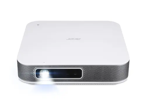 Мултимедиен проектор, Acer Projector PD1520s, DLP Portable, FHD (1920x1080), 1200 ANSI Lum (4000 LED Lum), 5000:1, LED Light Source, Smart PJ, Auto Focus, 4-Cor. Adj., HDMI 2.1, USB- A, BT Wireless Audio (V5.0, In/Out), Speaker 8W, LED life up to 30,000h, 1.32 kg, 3Y, White
