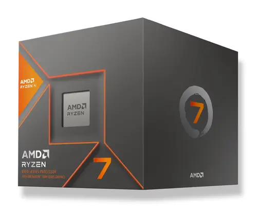 AMD CPU Desktop Ryzen 7 8C/16T 8700G (3.8/5.1GHz Max, 24MB,65W,AM5) with Wraith Stealth Cooler, box