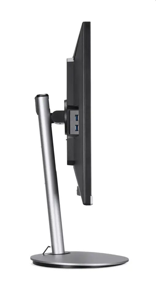 Монитор, Acer Vero CB322QUEsmiiprx, 31.5'' QHD (2560x1440), IPS, 100Hz, 100M:1, 350nits, 4ms (GTG)/1ms (VRB), HDR10, Adaptive Sync, 2xHDMI, DP, Audio out, BlueLightShield Pro, ZeroFrame, Speakers 2*2W, Remote, Vesa, TUV Eyesafe, TCO, Energy Class C, Silver, 3Y - image 3