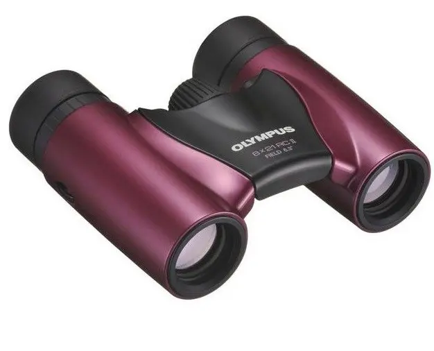 BINOCLU 8X21 RC II METAL MAGENTA OLYMPUS