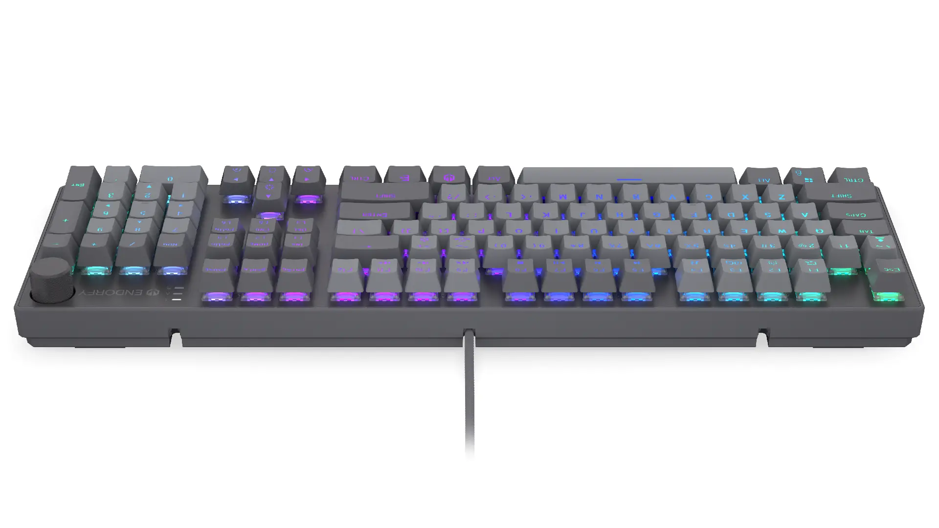 Endorfy механична клавиатура Thock V2 Full Size, PBT, Endorfy Red switch, US Layout - image 4