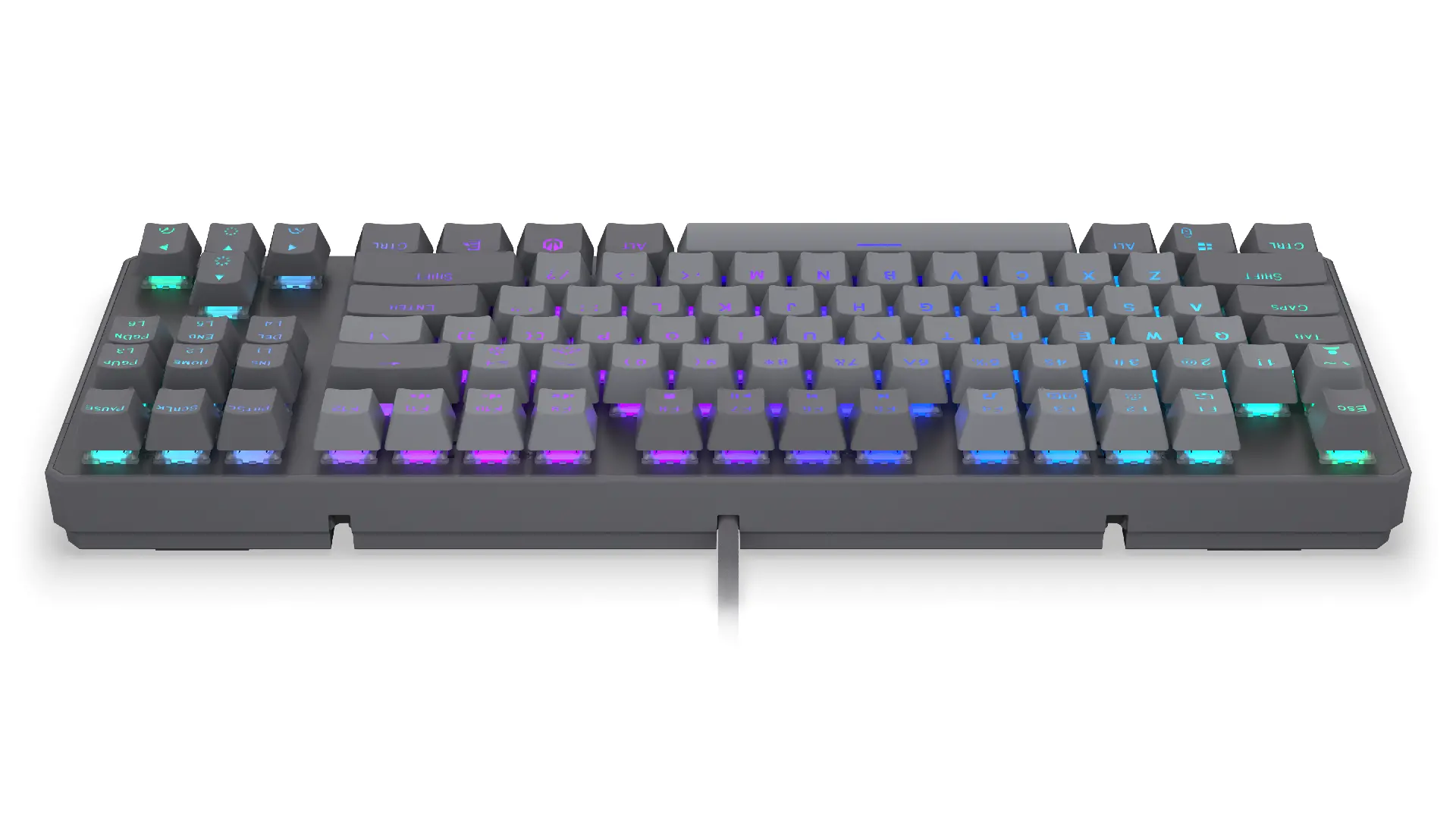 Endorfy механична клавиатура Thock V2 TKL, PBT, Endorfy Red switch, US Layout - image 3