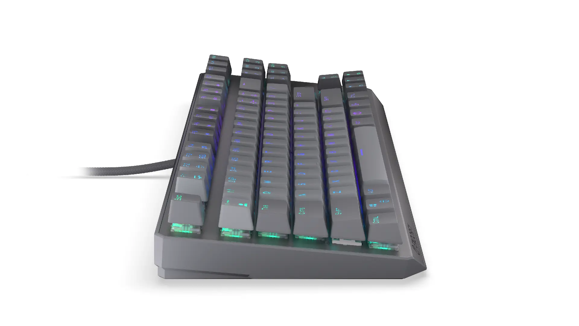 Endorfy механична клавиатура Thock V2 TKL, PBT, Endorfy Red switch, US Layout - image 4