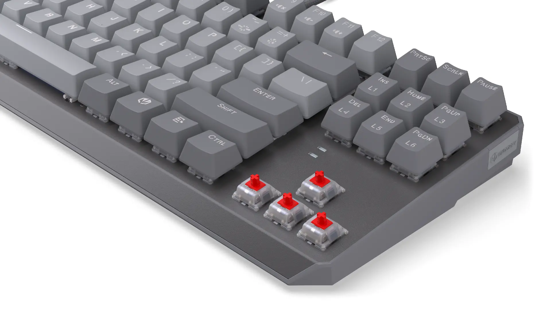 Endorfy механична клавиатура Thock V2 TKL, PBT, Endorfy Red switch, US Layout - image 7