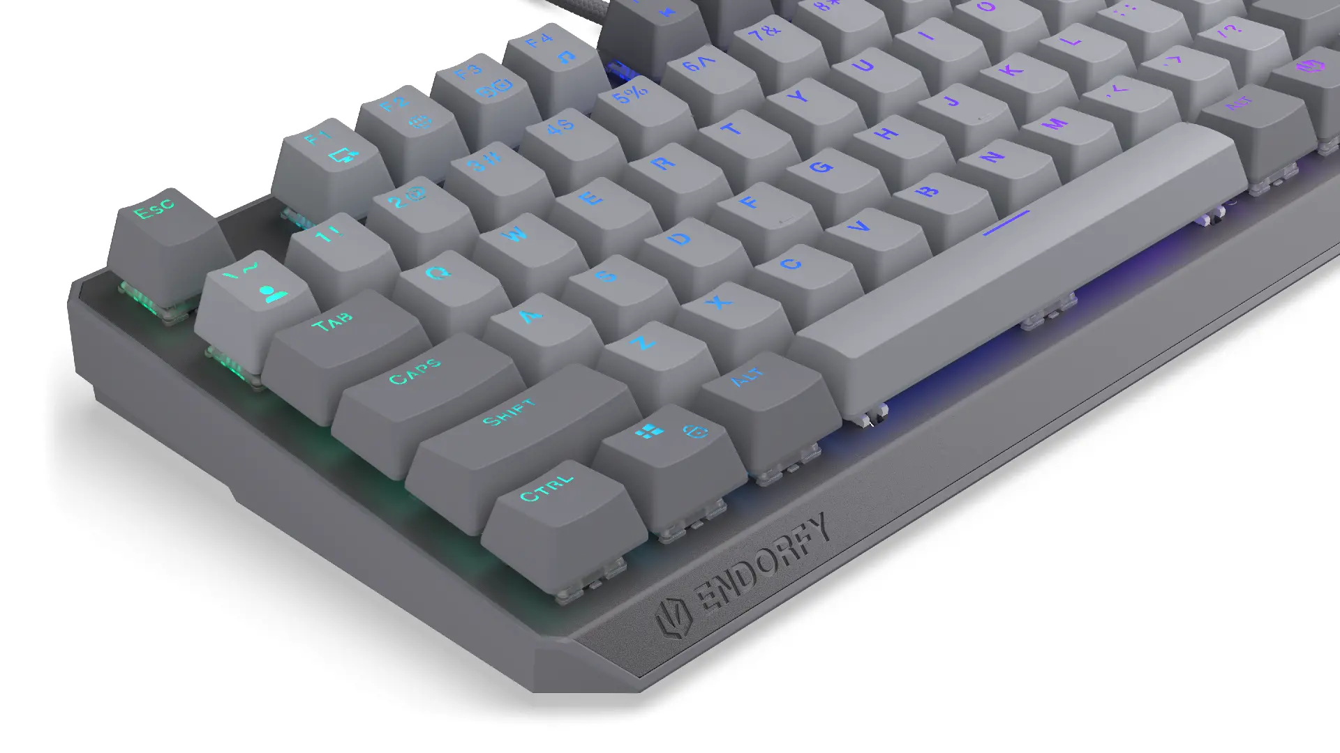 Endorfy механична клавиатура Thock V2 TKL, PBT, Endorfy Red switch, US Layout - image 8