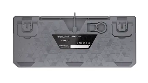 Endorfy механична клавиатура Thock V2 75%, PBT, Endorfy Red switch, US Layout - image 10