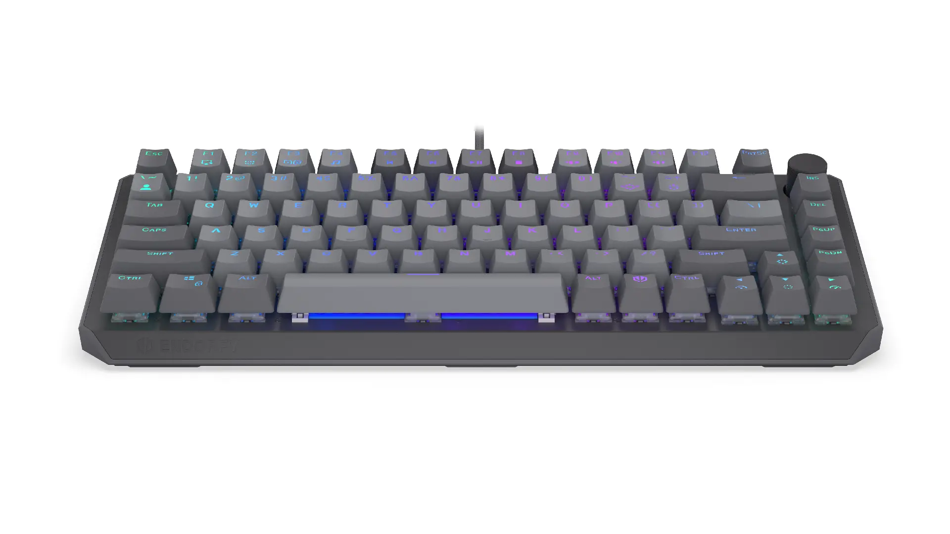 Endorfy механична клавиатура Thock V2 75%, PBT, Endorfy Red switch, US Layout - image 2