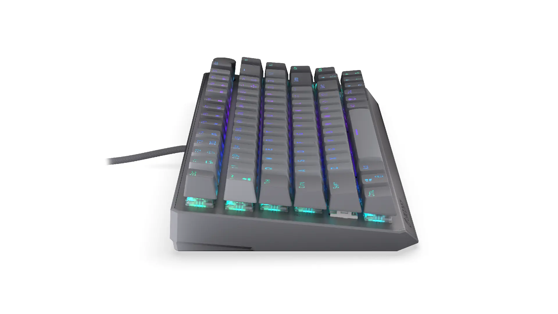Endorfy механична клавиатура Thock V2 75%, PBT, Endorfy Red switch, US Layout - image 4