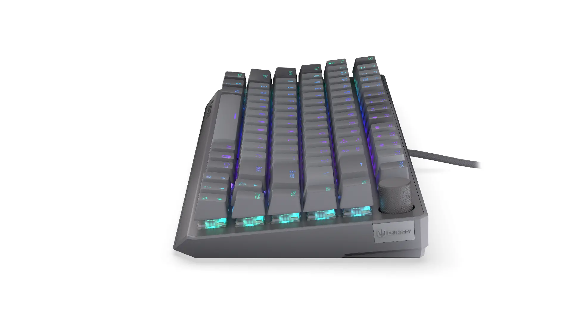 Endorfy механична клавиатура Thock V2 75%, PBT, Endorfy Red switch, US Layout - image 5
