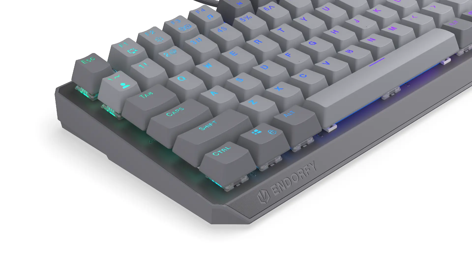 Endorfy механична клавиатура Thock V2 75%, PBT, Endorfy Red switch, US Layout - image 8