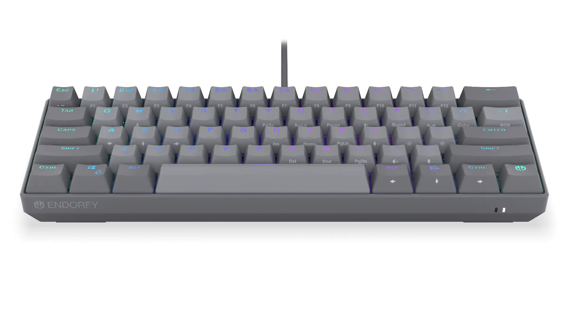 Endorfy механична клавиатура Thock V2 Compact, PBT, Endorfy Red switch, US Layout - image 2
