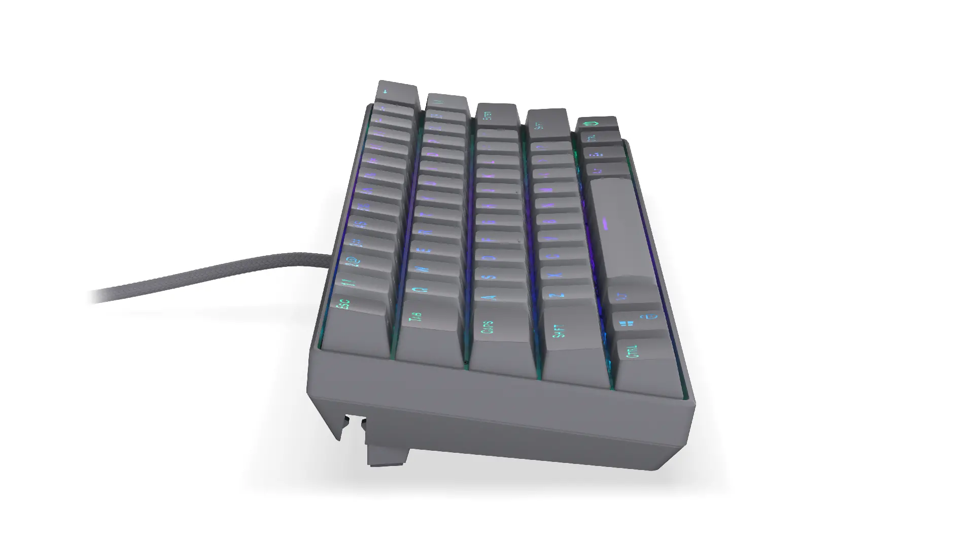 Endorfy механична клавиатура Thock V2 Compact, PBT, Endorfy Red switch, US Layout - image 4