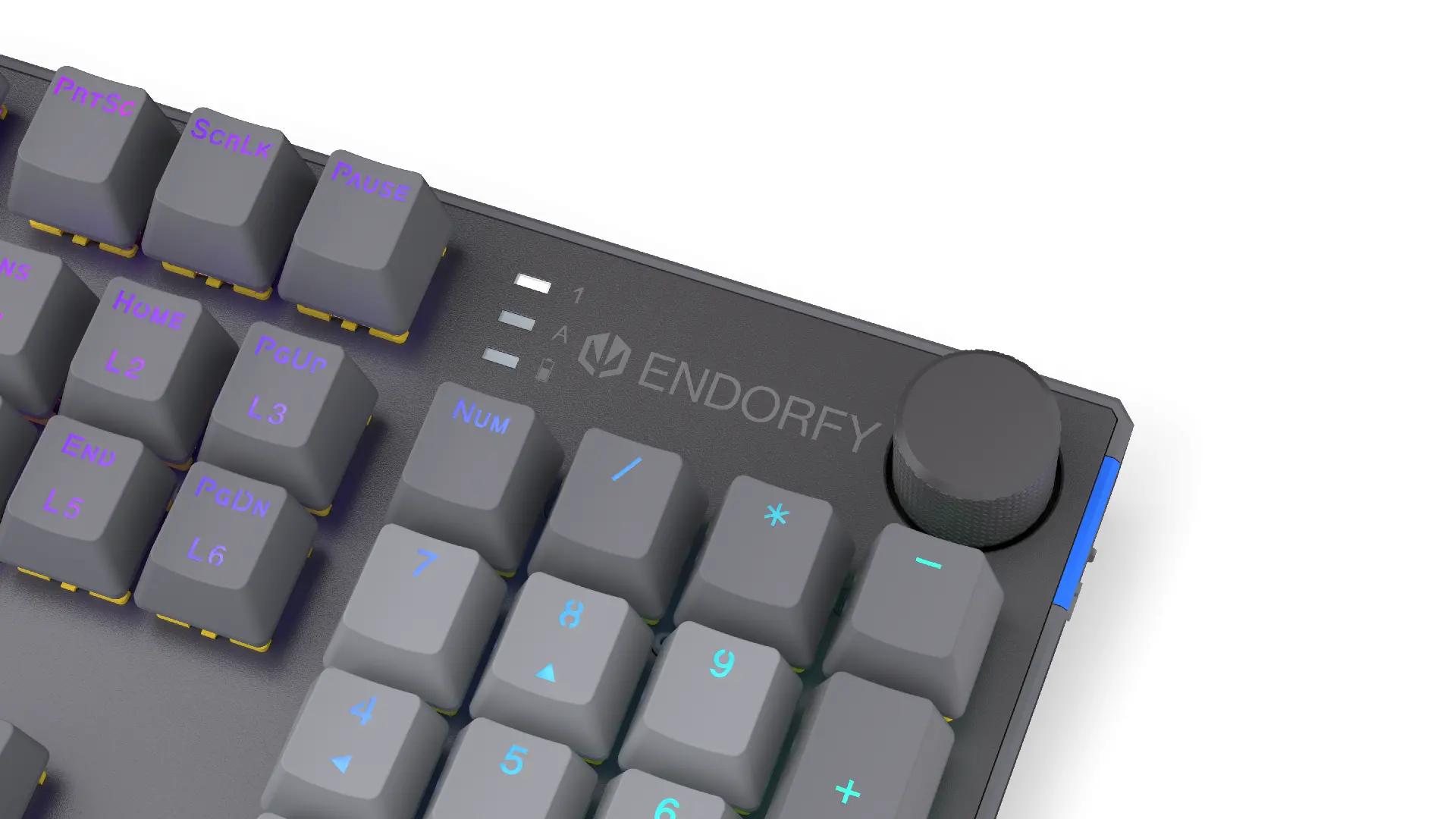 Endorfy механична клавиатура Thock Wireless V2 Full Size, PBT, Endorfy Yellow switch, US Layout - image 8