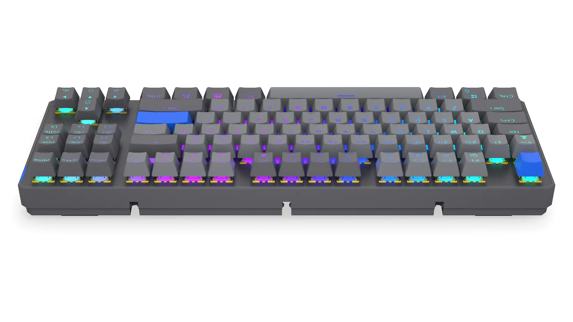 Endorfy механична клавиатура Thock Wireless V2 TKL, PBT, Endorfy Yellow switch, US Layout - image 3