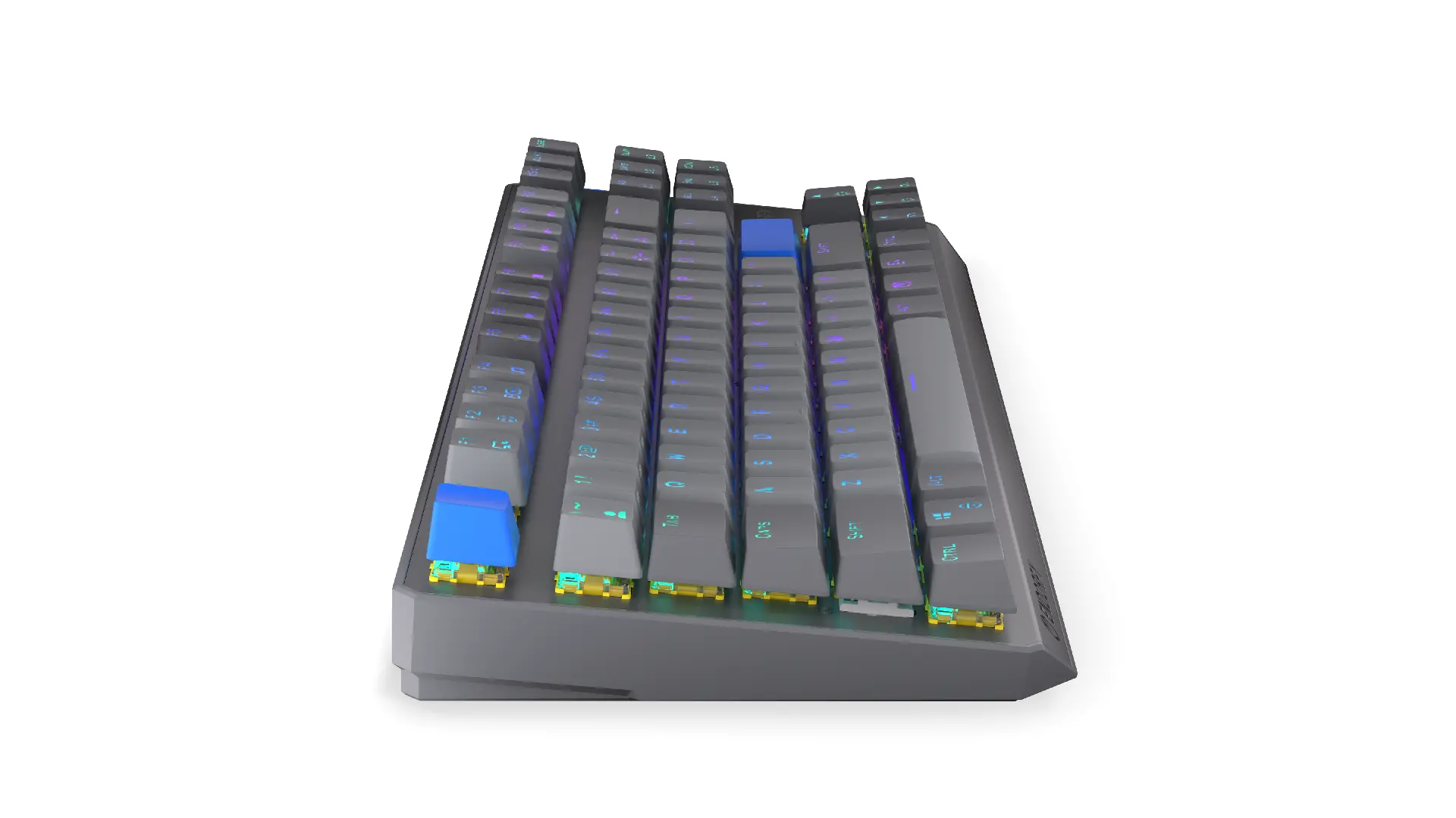 Endorfy механична клавиатура Thock Wireless V2 TKL, PBT, Endorfy Yellow switch, US Layout - image 4