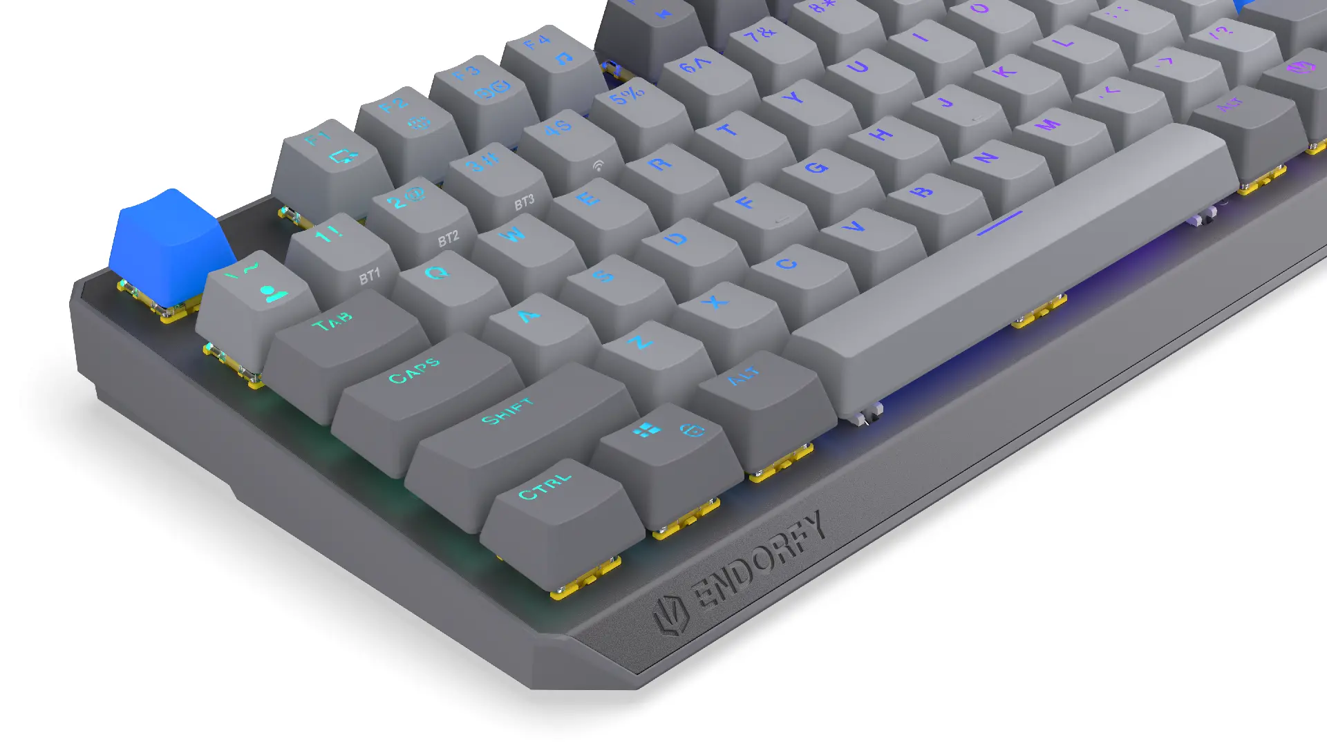 Endorfy механична клавиатура Thock Wireless V2 TKL, PBT, Endorfy Yellow switch, US Layout - image 8
