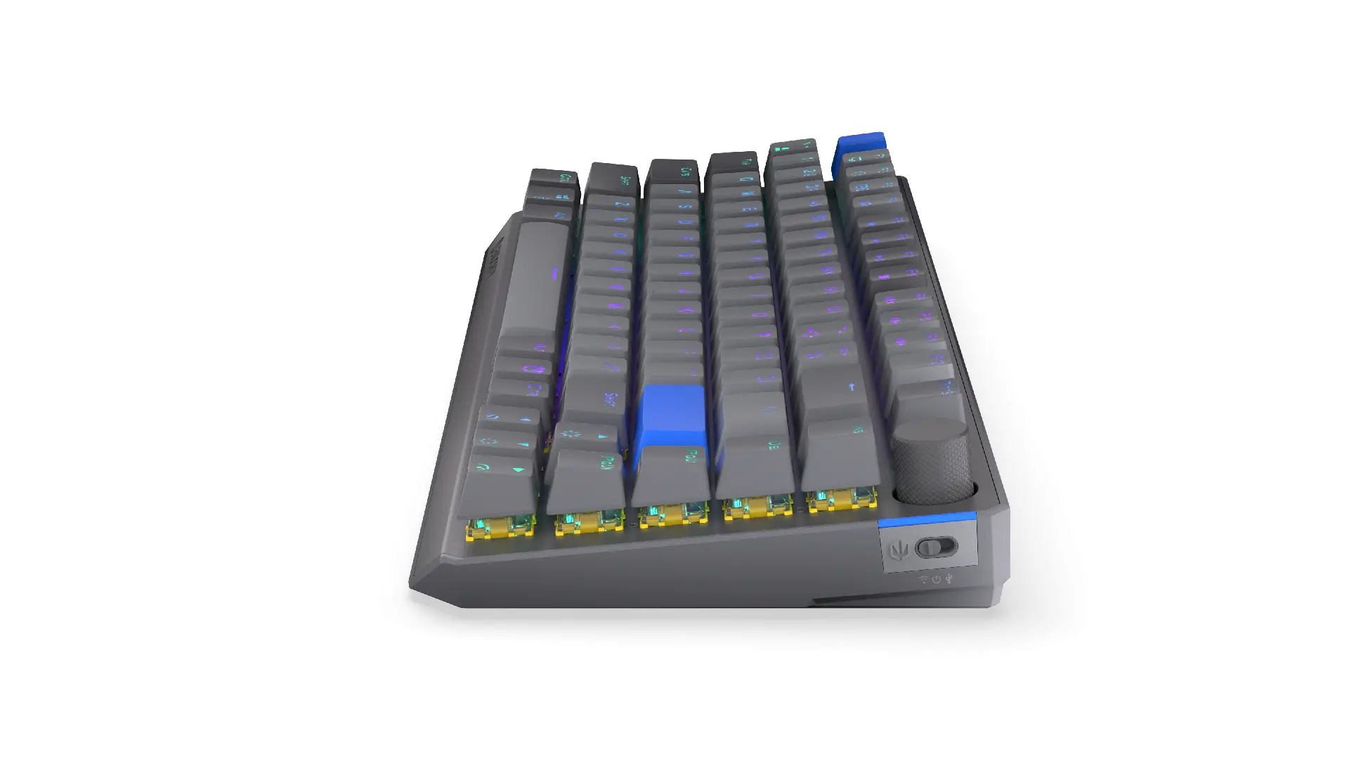 Endorfy механична клавиатура Thock Wireless V2 75%, PBT, Endorfy Yellow switch, US Layout - image 5