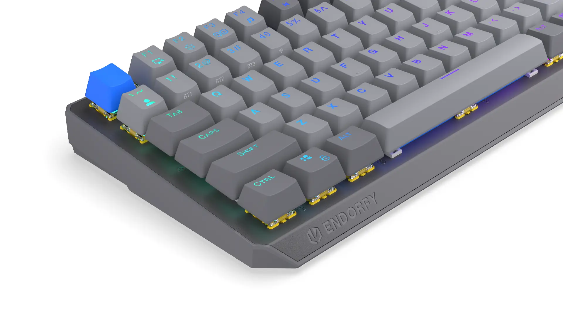 Endorfy механична клавиатура Thock Wireless V2 75%, PBT, Endorfy Yellow switch, US Layout - image 8