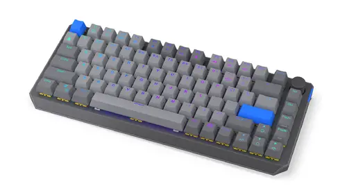 Endorfy механична клавиатура Thock Wireless V2 75%, PBT, Endorfy Yellow switch, US Layout - 1
