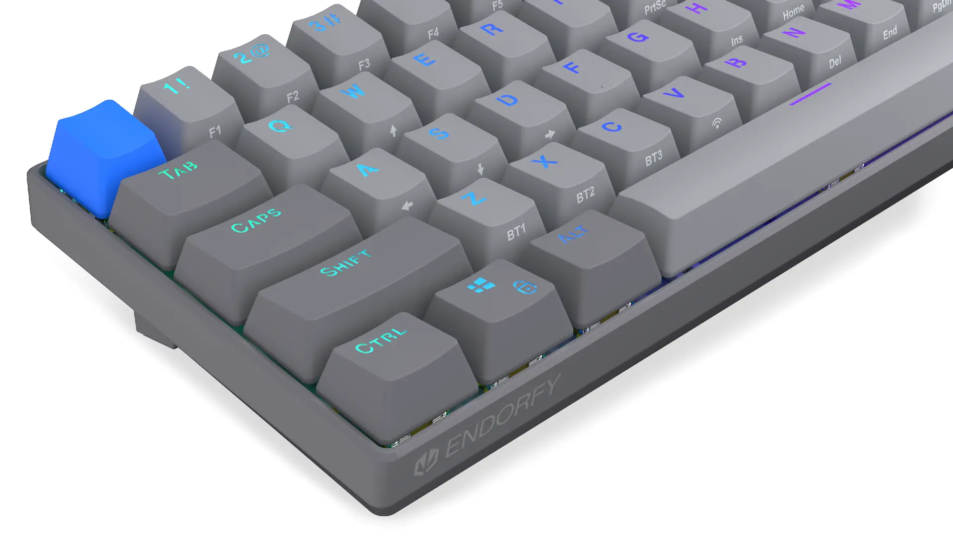 Endorfy механична клавиатура Thock Wireless V2 Compact, PBT, Endorfy Yellow, US Layout - image 8