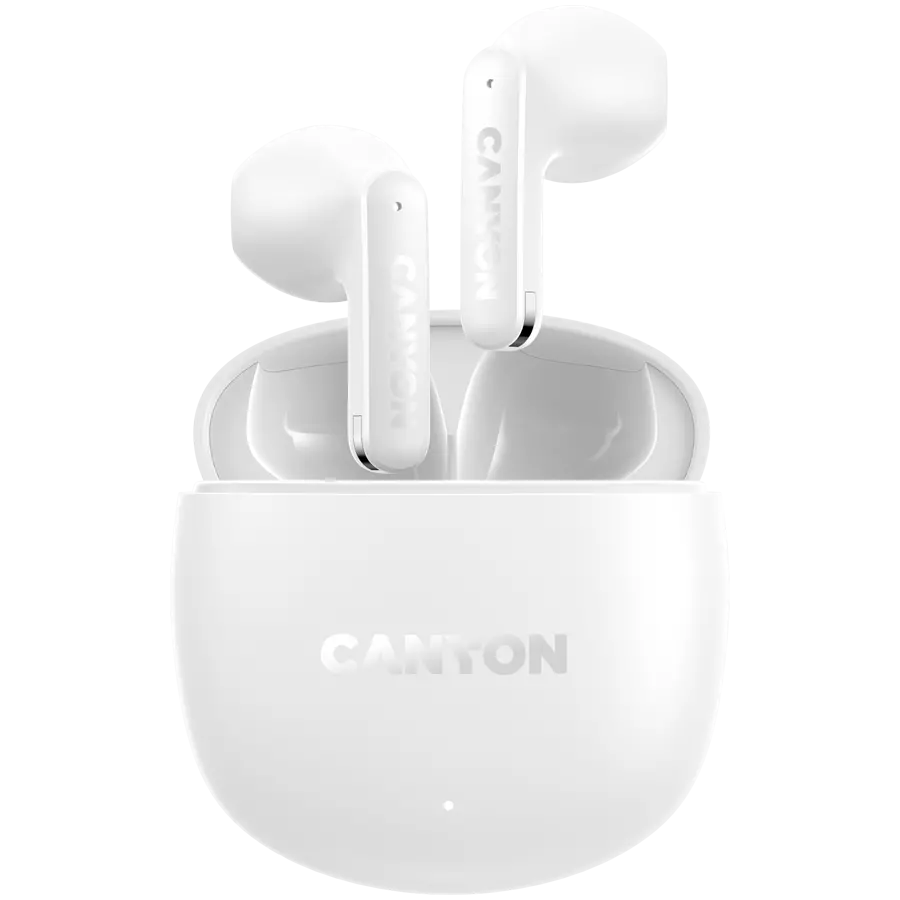 CANYON ακουστικά TWS OnGo 13 Semi-in-ear, λευκό
