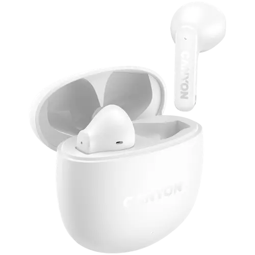 CANYON ακουστικά TWS OnGo 13 Semi-in-ear, λευκό - 2