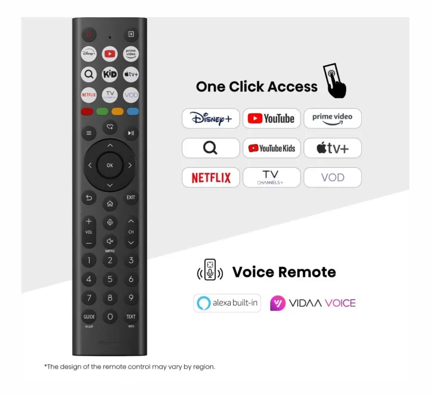 Телевизор, Hisense 50" E7Q, 4K Ultra HD 3840x2160, QLED, Quantum Dot, HDR 10+, HLG, Dolby Vision, DTS Virtual X, Smart TV, WiFi, Light Sensor, BT, Anyview Cast, 3xHDMI, 2xUSB, LAN, CI+, DVB-T2/C/S2, Black - image 2