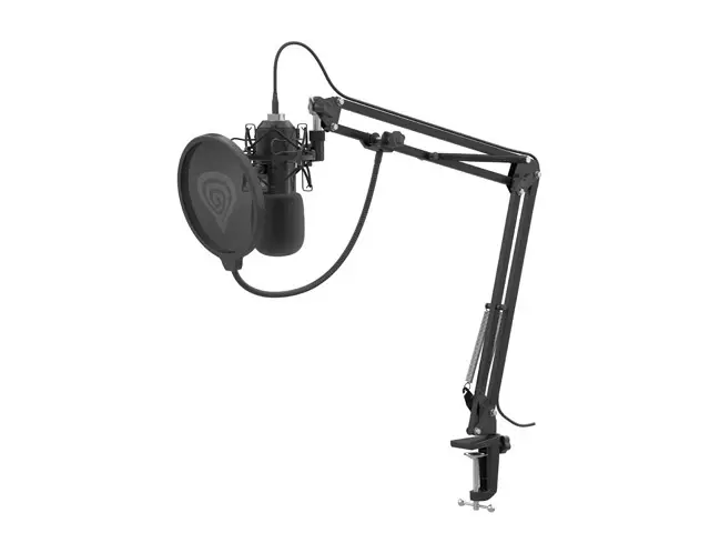 Microfon, Genesis Microphone Radium 400 G2 Studio USB ARM Popfilter - image 2