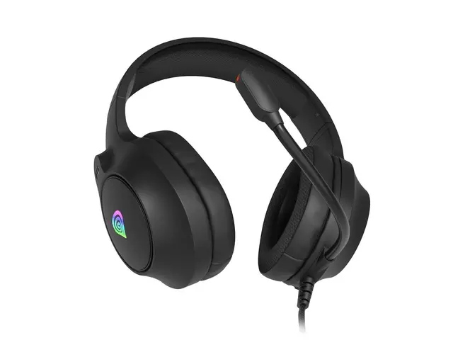 Слушалки, Genesis Headset Neon 213 With Microphone RGB Illumination Black - image 3