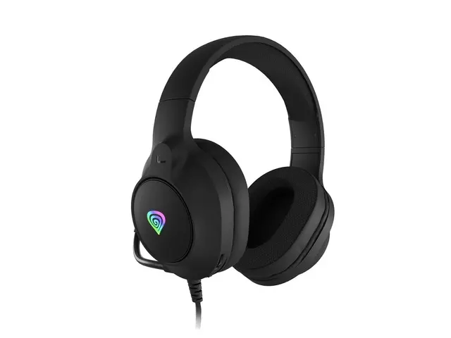 Слушалки, Genesis Headset Neon 213 With Microphone RGB Illumination Black - image 4