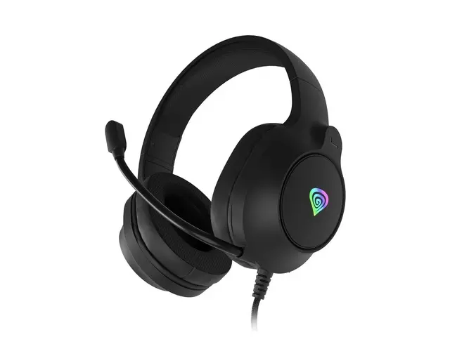 Слушалки, Genesis Headset Neon 213 With Microphone RGB Illumination Black - image 5