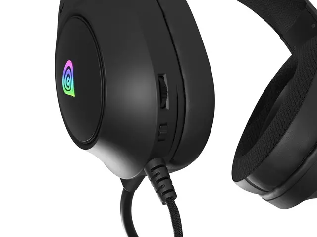 Слушалки, Genesis Headset Neon 213 With Microphone RGB Illumination Black - image 6