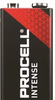 Алкална батерия 6LF22 9V 1pk bulk INTENSE MX1604 PROCELL /цена за 1бр./