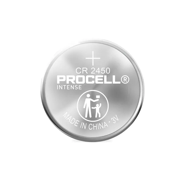 Μπαταρία κουμπί DURACELL PROCELL CR2450, 3V, 1 τεμ. bulk, Λιθίου, /τιμή για 1 μπαταρία