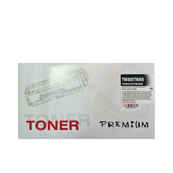 КАСЕТА ЗА BROTHER HL 1030/1230/1240/1250/1270N/1435/1440/1450/1470N/P2500/DCP 1200/1400 - Black - TN6600 (TN-6600) - PN BT-TN6600 - NEOMAX