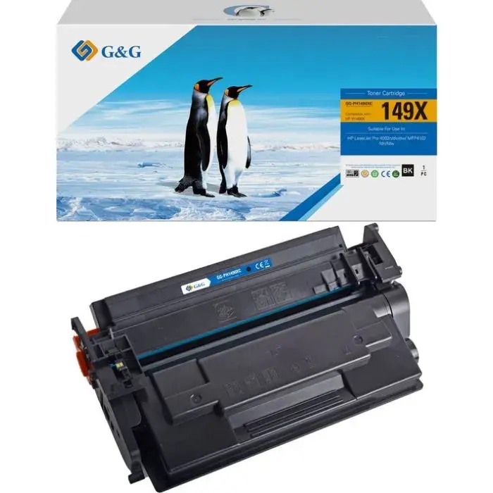 КАСЕТА ЗА HP Laserjet PRO 4002/MFP 4102 - HIGH CAPACITY - WITH CHIP / С ЧИП - Black - /149X/ - W1490X - PN W1490X - G&G