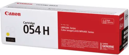 ΚΑΣΕΤΑ ΓΙΑ CANON i-SENSYS LBP620C series/i-SENSYS MF640C Series - Κίτρινο - ΥΨΗΛΗ ΧΩΡΗΤΙΚΟΤΗΤΑ - CRG-054HY (CRG054HY) - PN 3025C002AA - 1