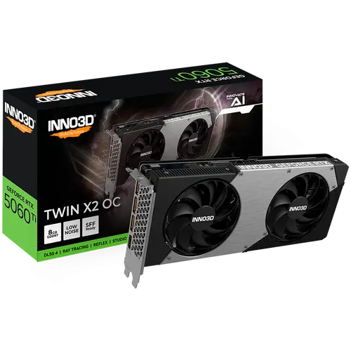 INNO3D GeForce RTX 5060 Ti Twin X2 OC 8GB GDDR7 128-bit 1x HDMI 3x DP