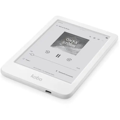 Четец за Е-книги, Kobo Clara Colour e-Book Reader, E Ink Kaleido touch screen 6 inch colour, 1448 x 1072 pixels, 16 GB, 1000 MHz/512 MB, 1 x USB C, Greutate 0.172 kg, Wireless Da, Comfort Light, 12 different fonts and over 50 font styles, White - image 2