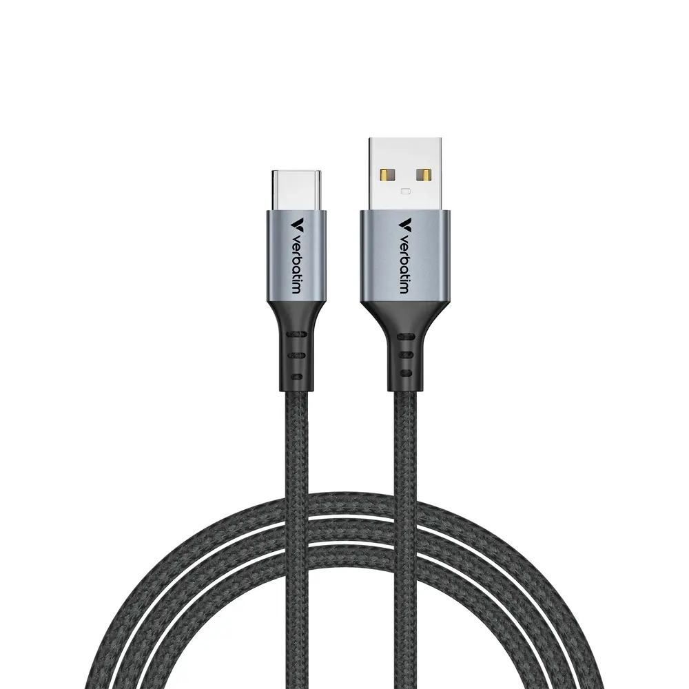 Кабел, Verbatim Sync & Charge USB-A to USB-C 18W 120 cm