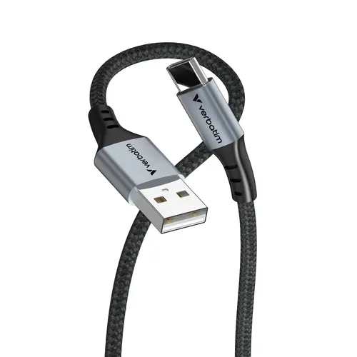 Кабел, Verbatim Sync & Charge USB-A to USB-C 18W 120 cm - image 1