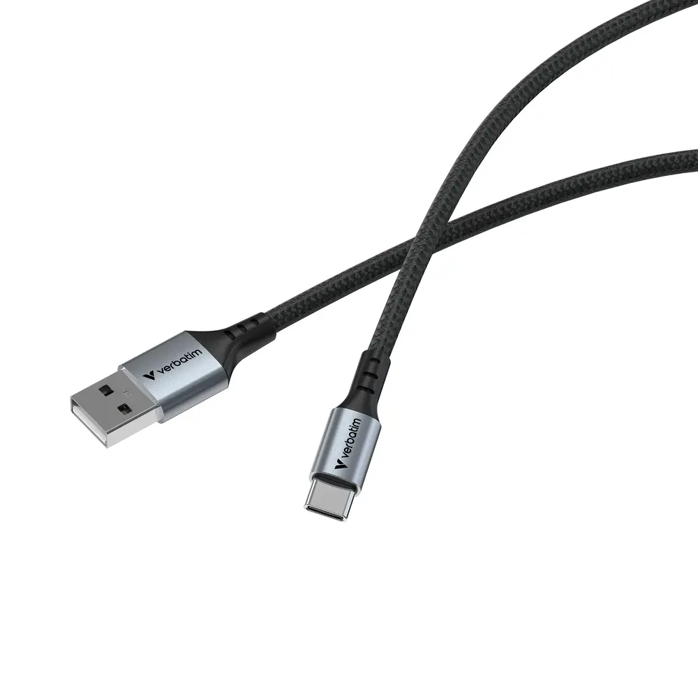 Καλώδιο, Verbatim Sync & Charge USB-A σε USB-C 18W 120 cm - image 2
