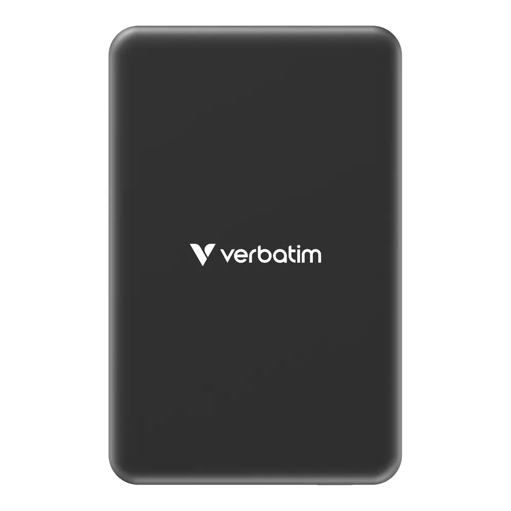 Външна батерия, Verbatim Charge 'n' Go Essentials Power Bank Magnetic Wireless 10000mAh Black - image 2
