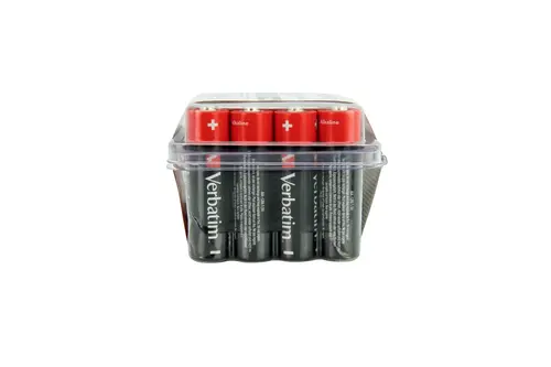 Батерия, Verbatim ALKALINE BATTERY AA 24 PACK (BOX) - image 1