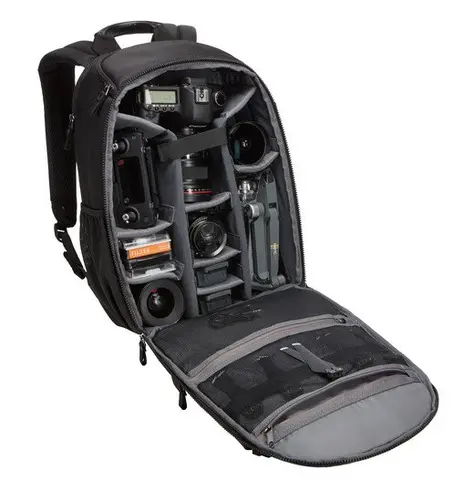ГОЛЯМА ПРОФЕСИОНАЛНА РАНИЦА ЗА ФОТОТЕХНИКА BRBP 106  DSLR CASE LOGIC - ЧЕРЕН - image 1