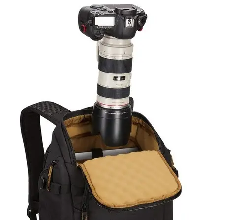 ФОТОГРАФСКА РАНИЦА ЗА DSLR И ЛАПТОП 15.6 CVBP-106 VISO CASE LOGIC - ЧЕРЕН - image 3