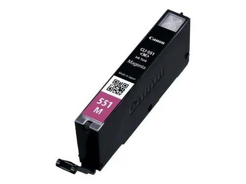 CANON 1LB CLI-551M ink cartridge magenta standard capacity 330 pages 1-pack - image 1