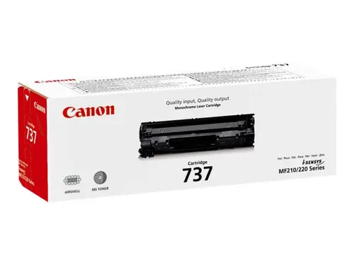 CANON CRG-737 toner cartridge black standard capacity 2.100 pages 1-pack - 3